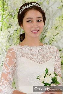 明星结婚带的头饰,明星头饰演绎浪漫婚典风采